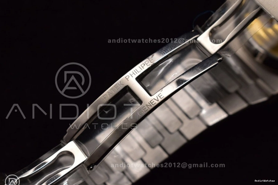 A7750 Wht PPF SS Mod Nautilus 435 5980 Stk Date Cozy Chrono SS 0805